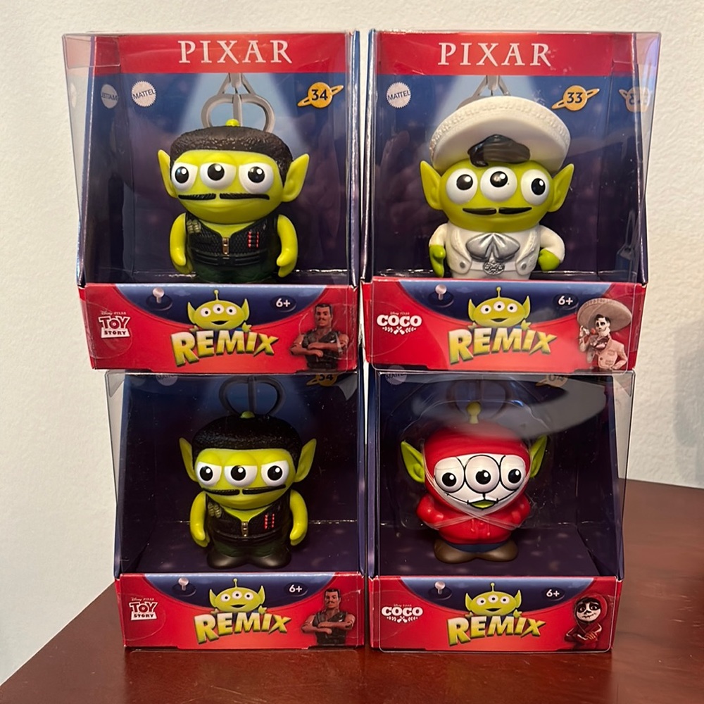 Pixar Alien Remix Combat Carl. Miguel. And Ernesto de la Cruz